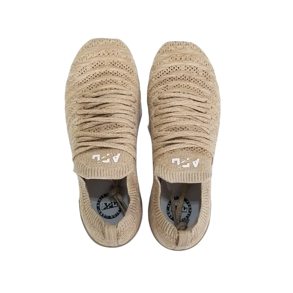 APL Techloom Wave Sneakers In Caramel Almond Melange Womens Size 6.5